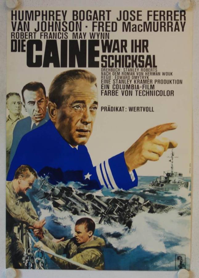 Die Caine war ihr Schicksal originales deutsches Filmplakat (R70s)
